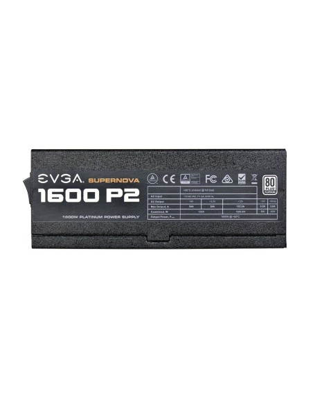 EVGA 220-P2-1600-X2 unidad de fuente de alimentación 1600 W 24-pin ATX Negro