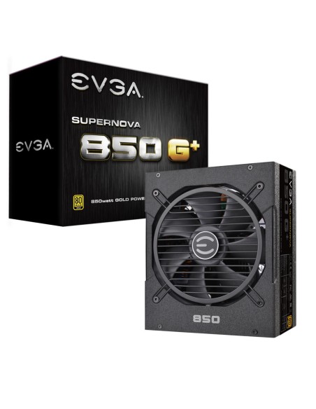 EVGA SuperNOVA 850 G1+ unidad de fuente de alimentación 850 W 24-pin ATX ATX Negro