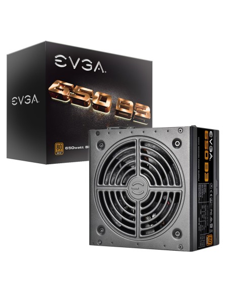 EVGA 650 B3 unidad de fuente de alimentación 650 W 24-pin ATX ATX Gris