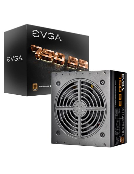 EVGA 750 B3 unidad de fuente de alimentación 750 W 24-pin ATX ATX Gris
