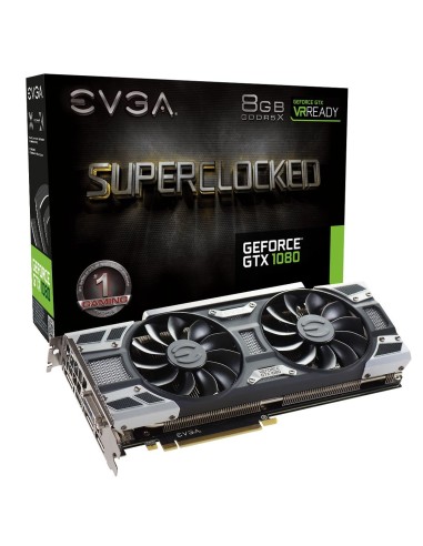 EVGA 08G-P4-6183-KR tarjeta gráfica NVIDIA GeForce GTX 1080 8 GB GDDR5X