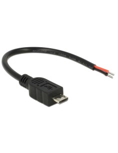 DeLOCK 82697 cable USB 0,1 m USB 2.0 Micro-USB B Negro