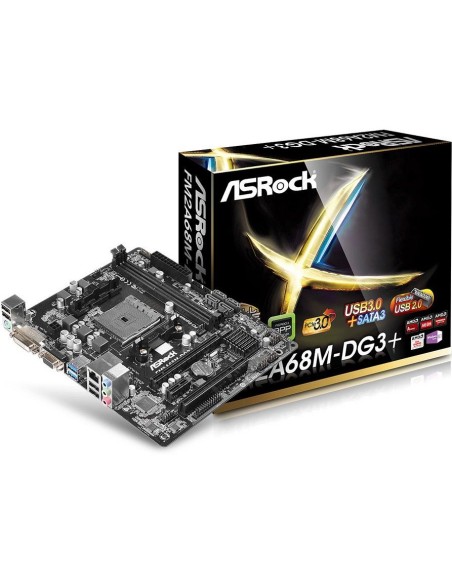 Asrock FM2A68M-DG3+ AMD A68 Socket FM2+ micro ATX