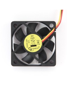 Gembird D50SM-12AS ventilador de PC Carcasa del ordenador Negro