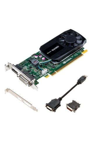 PNY VCQK620-PB tarjeta gráfica NVIDIA Quadro K620 2 GB GDDR3