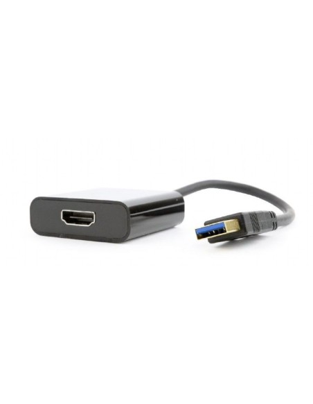 Gembird A-USB3-HDMI-02 cable gender changer USB Negro