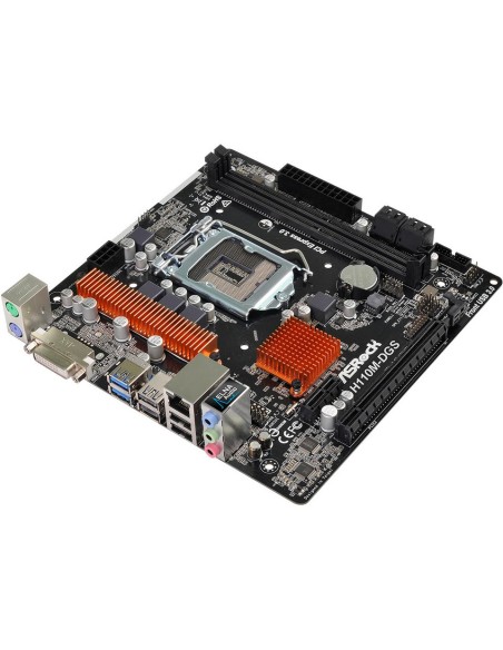 Asrock H110M-DGS R3.0 Intel® H110 LGA 1151 (Zócalo H4) micro ATX