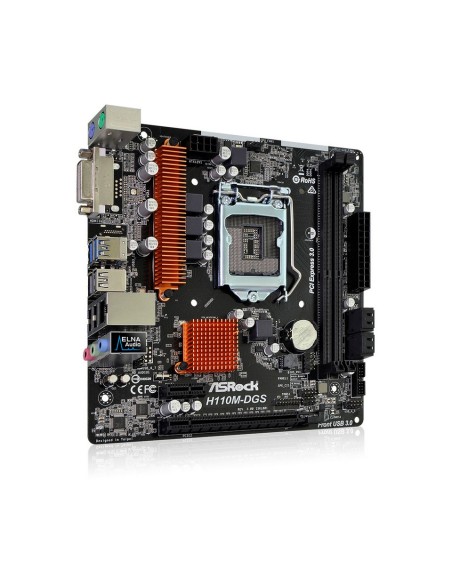 Asrock H110M-DGS R3.0 Intel® H110 LGA 1151 (Zócalo H4) micro ATX
