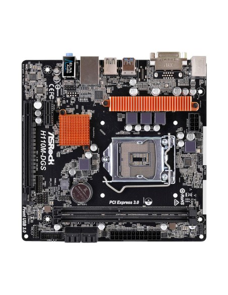 Asrock H110M-DGS R3.0 Intel® H110 LGA 1151 (Zócalo H4) micro ATX