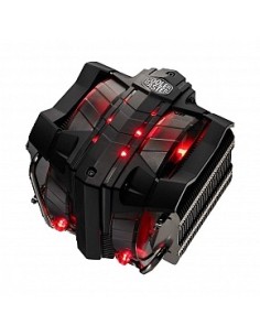 Cooler Master V8 Ver.2 Procesador Enfriador 14 cm Negro, Rojo