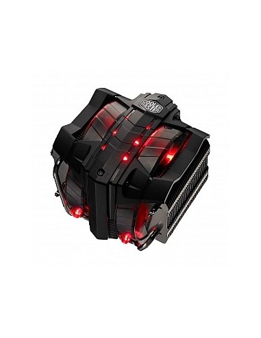 Cooler Master V8 Ver.2 Procesador Enfriador 14 cm Negro, Rojo
