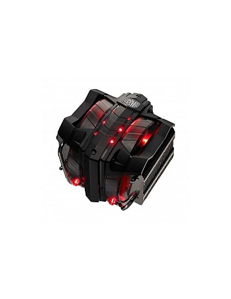 Cooler Master V8 Ver.2 Procesador Enfriador 14 cm Negro, Rojo