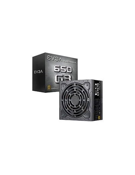 EVGA 220-G3-0650-Y2 unidad de fuente de alimentación 650 W 24-pin ATX ATX Negro