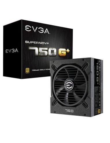 EVGA SuperNOVA 750 G1+ unidad de fuente de alimentación 750 W 20+4 pin ATX ATX Negro