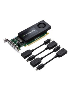 PNY VCQK1200DP-PB tarjeta gráfica NVIDIA Quadro K1200 4 GB GDDR5