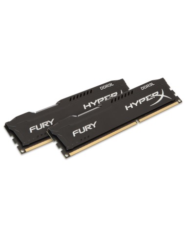 HyperX FURY Memory Low Voltage 16GB DDR3L 1600MHz Kit módulo de memoria 2 x 8 GB