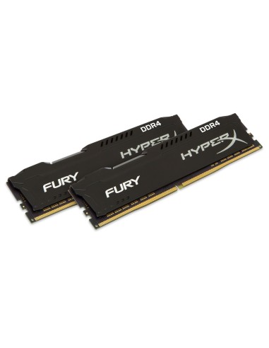 HyperX FURY Black 8GB DDR4 2666MHz Kit módulo de memoria 2 x 4 GB