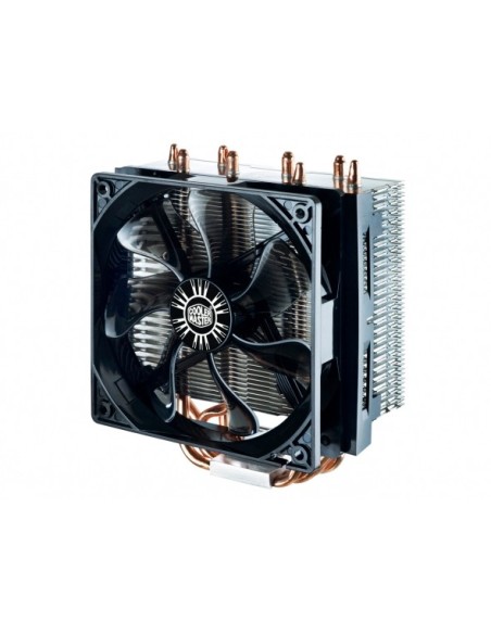 Cooler Master Hyper T4 Procesador Enfriador 12 cm Negro, Metálico