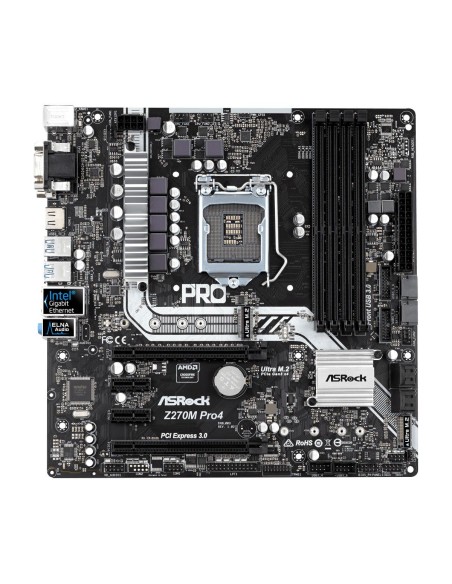 Asrock Z270M Pro4 Intel® Z270 LGA 1151 (Zócalo H4) micro ATX