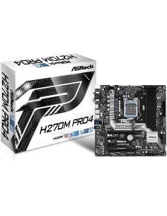 Asrock H270M Pro4 Intel® H270 LGA 1151 (Zócalo H4) micro ATX