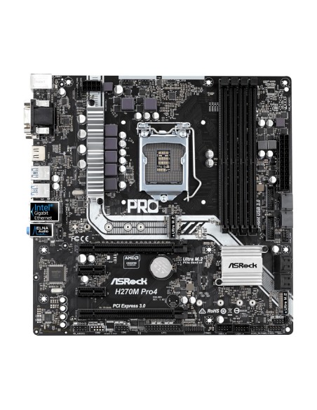 Asrock H270M Pro4 Intel® H270 LGA 1151 (Zócalo H4) micro ATX