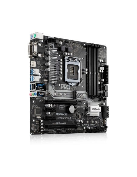 Asrock H270M Pro4 Intel® H270 LGA 1151 (Zócalo H4) micro ATX