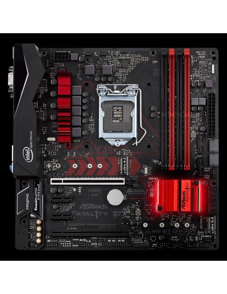 Asrock Fatal1ty B250M Performance Intel® B250 LGA 1151 (Zócalo H4) micro ATX