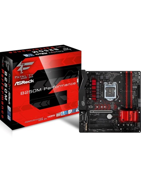 Asrock Fatal1ty B250M Performance Intel® B250 LGA 1151 (Zócalo H4) micro ATX