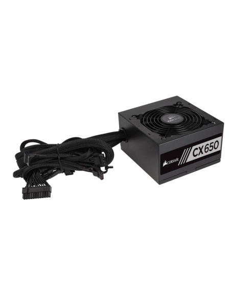 Corsair CX650 unidad de fuente de alimentación 650 W 24-pin ATX ATX Negro