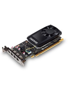 PNY VCQP1000DVI-PB tarjeta gráfica NVIDIA Quadro P1000 4 GB GDDR5