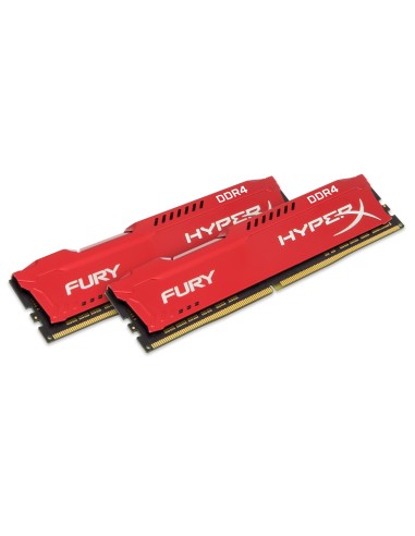 HyperX FURY Red 16GB DDR4 2400MHz Kit módulo de memoria 2 x 8 GB