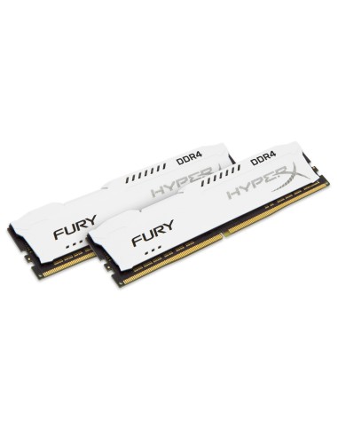 HyperX FURY White 16GB DDR4 2400MHz Kit módulo de memoria 2 x 8 GB