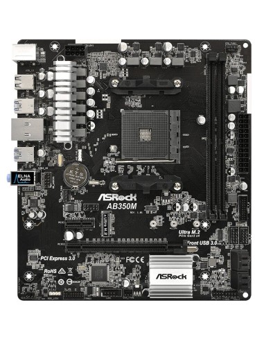 Asrock AB350M AMD B350 Zócalo AM4 micro ATX