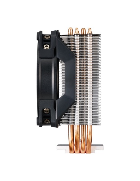 Cooler Master MasterAir Pro 4 Procesador Enfriador 12 cm Negro, Acero inoxidable