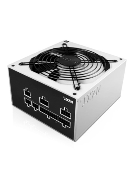 NZXT HALE 82 v2 unidad de fuente de alimentación 550 W 20+4 pin ATX ATX Negro, Blanco