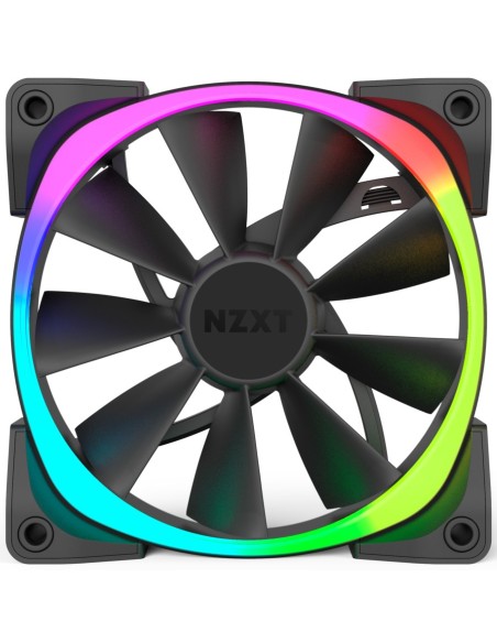 NZXT Aer RGB Carcasa del ordenador Ventilador 14 cm Negro