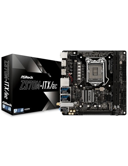 Asrock Z370M-ITX ac Intel® Z370 LGA 1151 (Zócalo H4) mini ITX