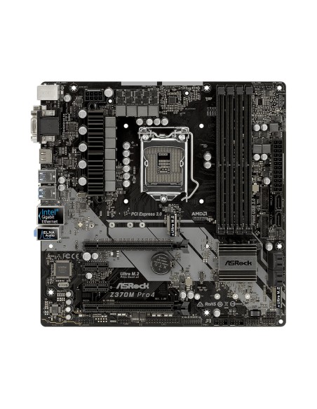 Asrock Z370M Pro4 LGA 1151 (Zócalo H4) micro ATX