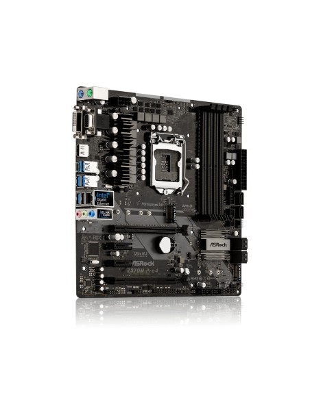 Asrock Z370M Pro4 LGA 1151 (Zócalo H4) micro ATX