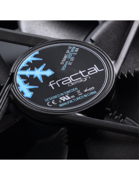 Fractal Design FD-FAN-DYN-GP12-BK ventilador de PC Carcasa del ordenador 12 cm Negro