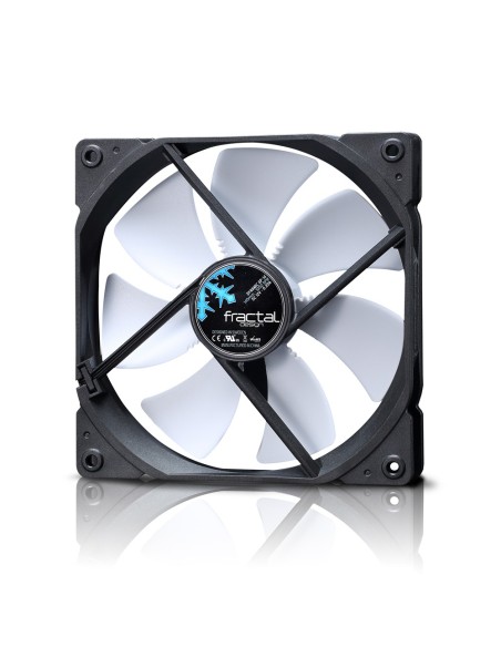 Fractal Design FD-FAN-DYN-GP14-WT ventilador de PC Carcasa del ordenador 14 cm Negro, Blanco
