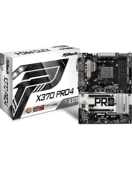 Asrock X370 Pro4 AMD X370 Zócalo AM4 ATX