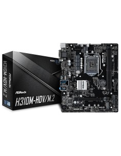 Asrock H310M-HDV M.2 Intel® H310 LGA 1151 (Zócalo H4) micro ATX