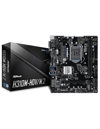 Asrock H310M-HDV M.2 Intel® H310 LGA 1151 (Zócalo H4) micro ATX