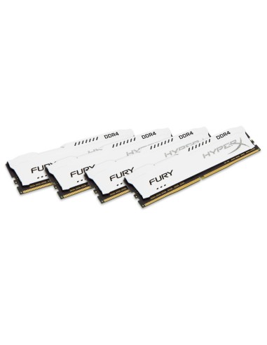 HyperX FURY White 32GB DDR4 2933 MHz Kit módulo de memoria 4 x 8 GB