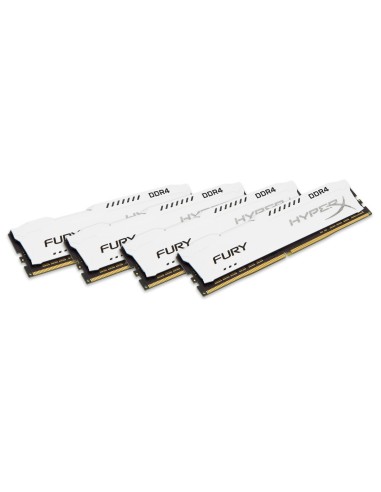 HyperX FURY White 64GB DDR4 2933 MHz Kit módulo de memoria 4 x 16 GB