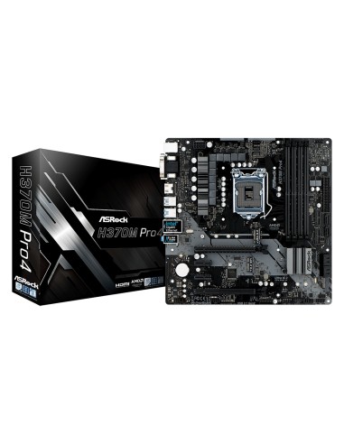 ASROCK　H370M Pro4　LGA1151 ASRock Z370M Pro4 - Płyty główne Socket 1151 - Sklep