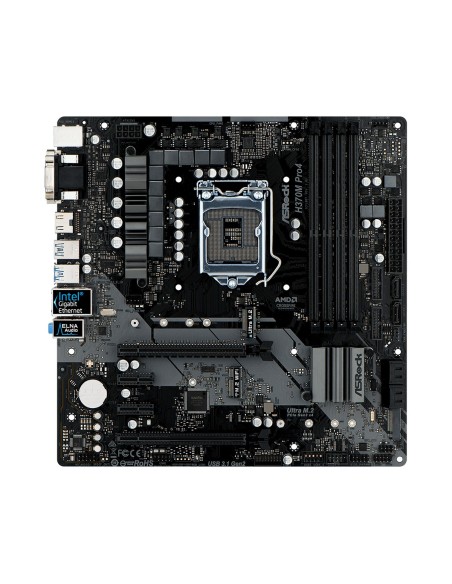 Asrock H370M Pro4 Intel® H370 LGA 1151 (Zócalo H4) micro ATX