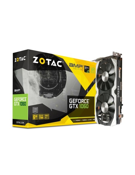 Zotac ZT-P10600B-10M tarjeta gráfica NVIDIA GeForce GTX 1060 6 GB GDDR5