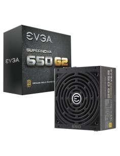 EVGA SuperNOVA 650 G2 unidad de fuente de alimentación 650 W 24-pin ATX Negro